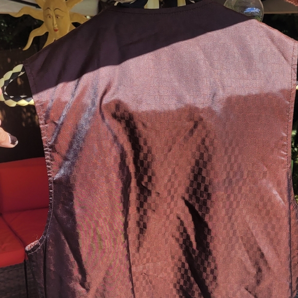 2x Pockets Leather Vest - Picture 4 of 7